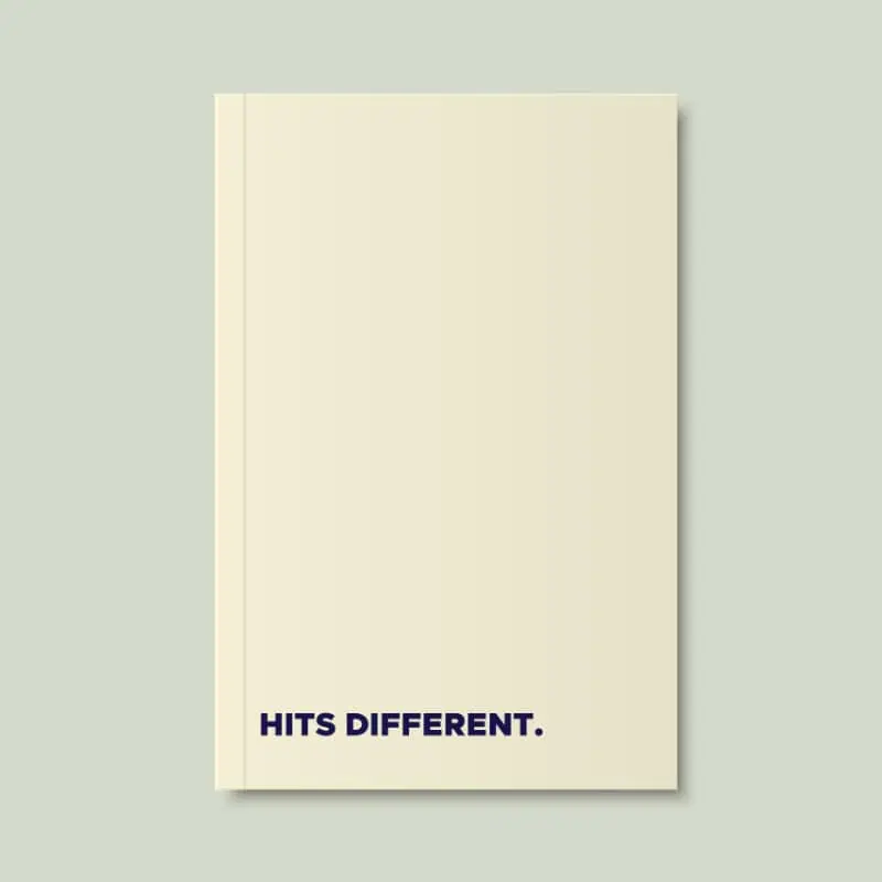 MBH Press - Notebook - Hits Different