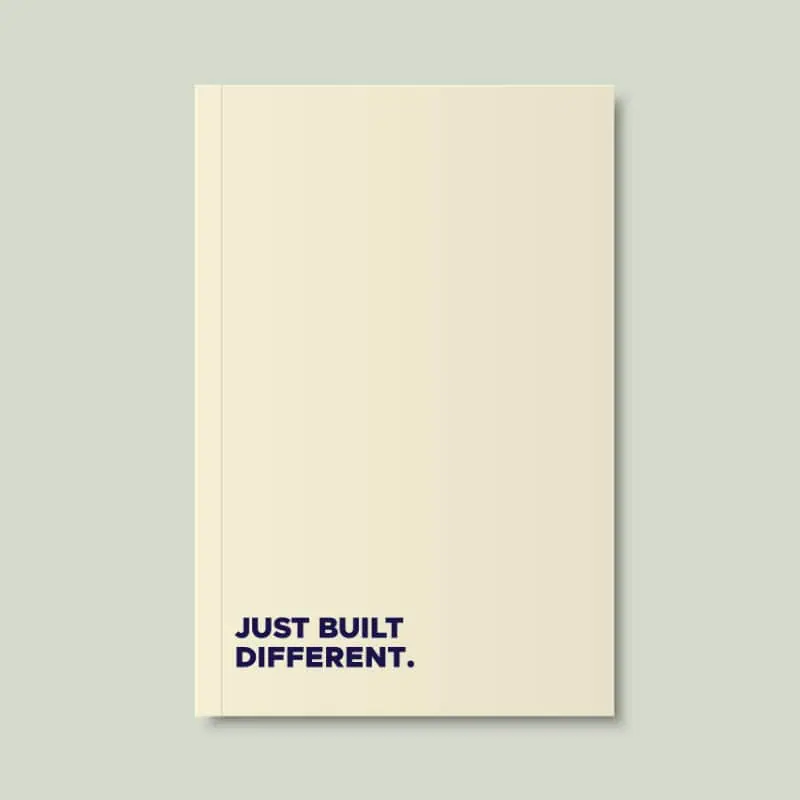MBH Press - Notebook - Just built different